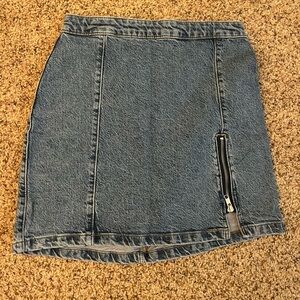 Free People jean skirt NWOT